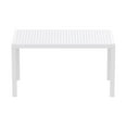 thumbnail image 5 of Compamia Ares 55" Resin Patio Dining Table in White, 5 of 5