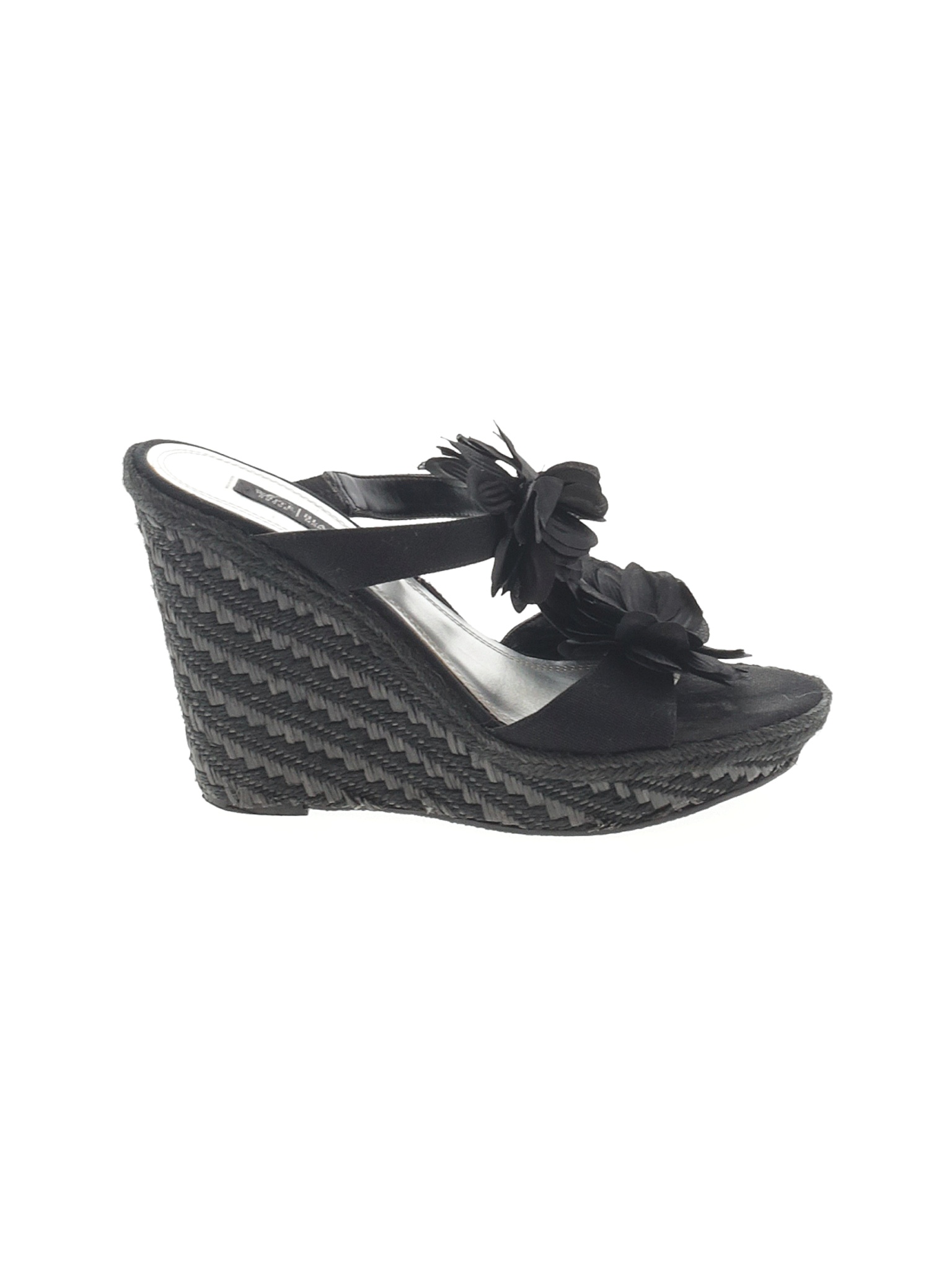black wedges walmart