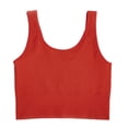 thumbnail image 1 of uds moda Sexy mujer chaleco sin mangas señoras cuello redondo sólido Delgado corto camisetas sin mangas Pompotops lopia989092, 1 of 1