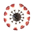 thumbnail image 4 of Meyda Tiffany 130935 Pink/White Tiffany Pond Lily 12 Light 24" Wide Chandelier -, 4 of 7