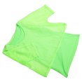 thumbnail image 2 of BRIGHTFUFU Neon Party Outfits para mujeres ideales para fiestas de baile con tops y mangas de redes de pescado para celebraciones temáticas retro de los años ochenta, 2 of 7