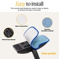 thumbnail image 5 of Dupray 6-Piece Steam Cleaning Pack Additional Accessory Pack for Neat Steam Cleaner Includes Small Brushes Micro Fiber Cloths More and Felt Accessory Bag All Essentials, 5 of 7