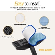 Dupray 6-Piece Steam Cleaning Pack Additional Accessory Pack for Neat Steam Cleaner Includes Small Brushes Micro Fiber Cloths More and Felt Accessory Bag All Essentials