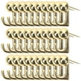 thumbnail image 1 of EIGTHTAIL 30 Pcs Crochets à Poussoir pour Photos Murales Crochets de Suspension Robustes, 1 of 8