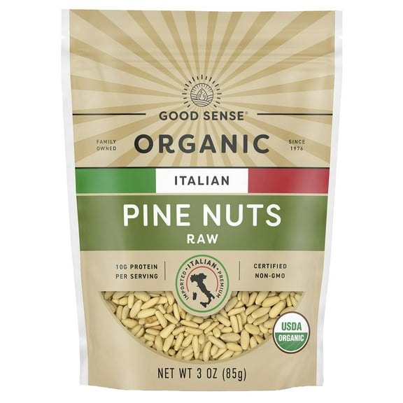 Waymouth Farms Italian Pine ESF27 Nuts, Organic, 3 Ounce
