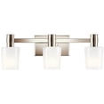 thumbnail image 5 of 55176PN Kichler Lighting Adani - 3 Light Bath Vanity In Modern Style-8.25 Inches Tall and 24 Inches Wide-Polished Nickel Finish, 5 of 8