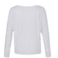 thumbnail image 2 of Bella Canvas- Camiseta Flowy de manga larga (Blanco), 2 of 3