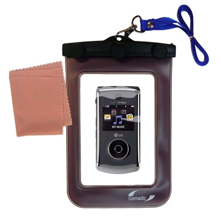 Gomadic Clean and Dry Waterproof Protective Case Suitablefor the LG Chocolate 3 to use Underwater