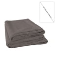 thumbnail image 3 of Flat Sheet Twin Size, Breathable Lightweight Bedding for Dorm Room, Wrinkle Easy Care Top Sheet, Soft Smooth Fabric for Year-Round Comfort, 3 of 6