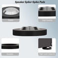 thumbnail image 3 of Altavoz Spike Pad Monosaudio, acero inoxidable, 49 x 13 mm (4 unidades), 3 of 7