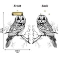 thumbnail image 5 of FORMRS Acrylic Clipboard with Low Profile Clip Standard A4 Letter Size, 12.5" x 9", Owl, 5 of 8