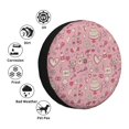 thumbnail image 4 of Goofa Cute Love Pattern Universal Tire Cover for Jeep, SUV, Truck, and Trailer – Waterproof, UV-Resistant,Easy to Install, Fits 14"-17" Tires-17 inch, 4 of 6