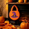 thumbnail image 6 of SMKE Reusable Orange Halloween Goodie Bags with Handles and Scalloped Edges,Durable Cloth Treat Sacks for Candy Cookie Storage,Party Favors,Gift Wrapping,and Spooky Holiday Celebrations, 6 of 6