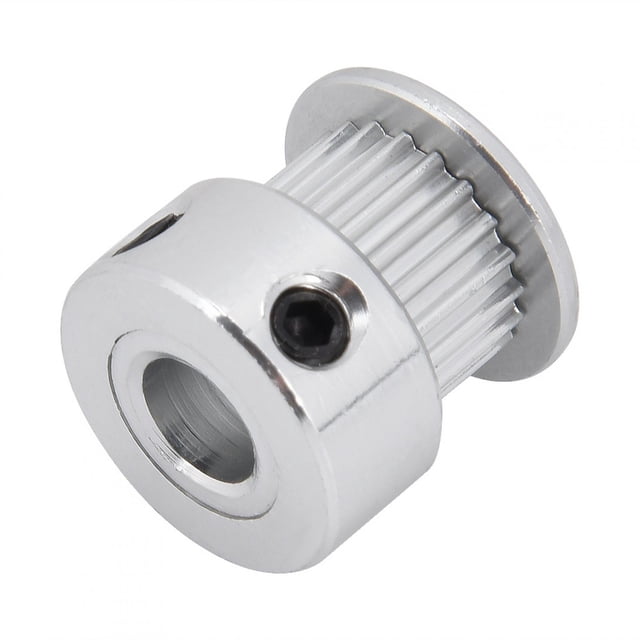 Polea de Distribución ANGGREK Polea de impresora 3D 20 Dientes 6,35 mm de Diámetro Interior 5 piezas color plata