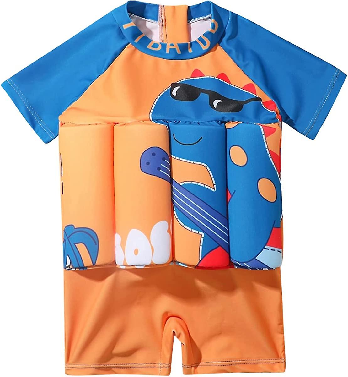 Maillot de Bain Flottant pour Bébé avec Flottabilité Réglable Gilet de Natation une Pièce
