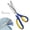 B, variant on Pinking Shears for Fabric,9" Zig Zag Craft Scissors Decorative Edge,Professional Dressmaking Sharp Comfort Grips Scrapbook Fabric Sewing Scissors Multiple Colors Available