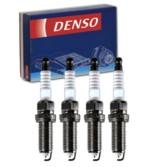 4 pc DENSO Iridium Long Life Spark Plugs compatible with Toyota Prius 1.8L L4 2015-2016