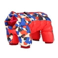 thumbnail image 1 of Ropa para perros, monos cálidos de invierno, ropa de camuflaje rojo, abrigo grueso para cachorros, 10 unidades, 1 of 14