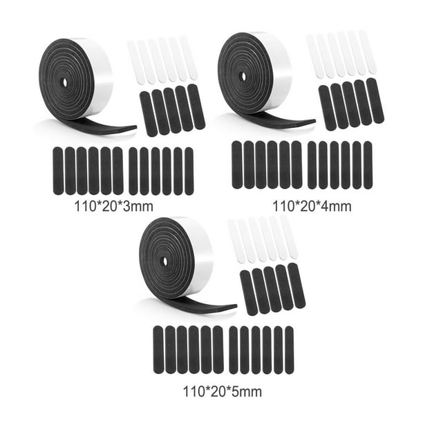 23 Pieces Hat Size Tape Black Reducer Foam Reducing Protector Filler