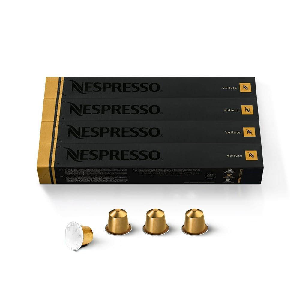 Nespresso Originalline Espresso Capsules, Volluto 40 Count Walmart