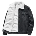 thumbnail image 5 of Chaqueta holgada con botones, chaqueta de pana para hombre, abrigo de invierno, chaqueta de felpa informal, abrigo de moda, abrigos a prueba de viento, ropa para hombre individual, 5 of 5