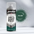 thumbnail image 6 of JENOLITE Directorust Gloss Spray Paint  HUNTER GREEN  3x400ml 3x13.52 oz  Direct To Rust Spray Paint For Metal  Multi Surface Gloss Spray Paint For Wood, Metal, Plastic, Ceramic  RAL6028, 6 of 6
