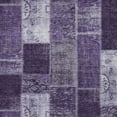 thumbnail image 5 of 9' X 12' Purple Eggplant And Lavender Patchwork Washable Indoor Outdoor Area Rug, 5 of 5