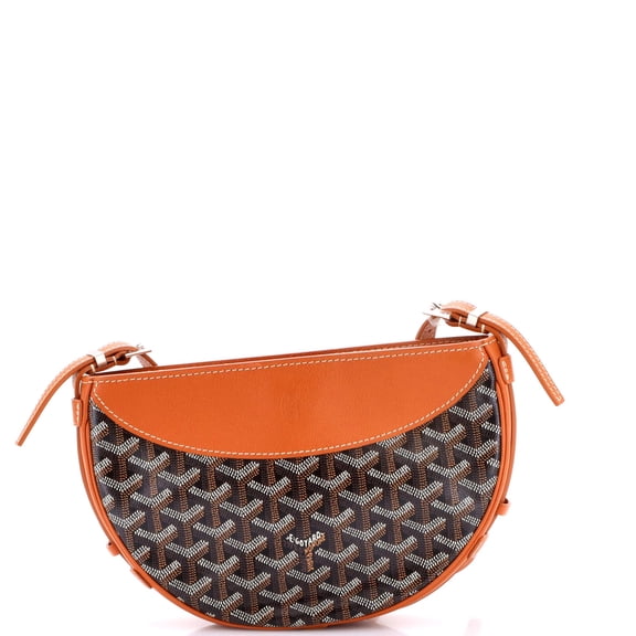 Pre-Owned Hirondelle Shoulder Bag Coated Canvas and Leather By Rebag