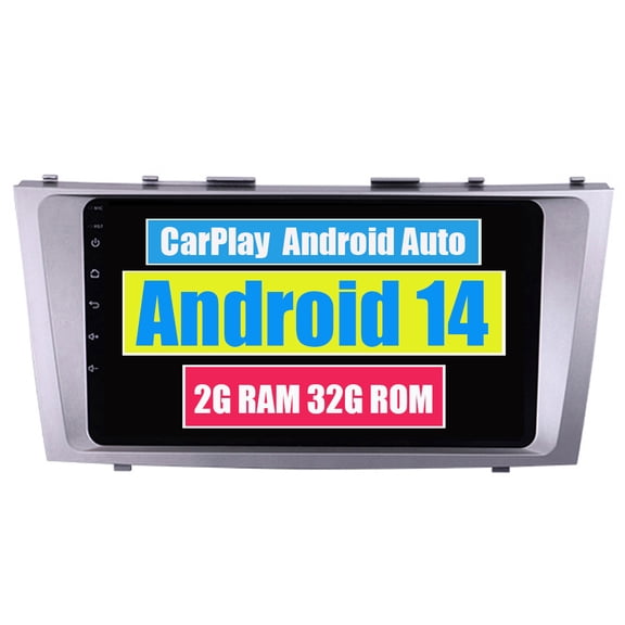 RoverOne Car Stereo CarPlay Android Auto for Toyota Camry 6 XV 40 50 2006 - 2011 GPS Navigation Bluetooth DSP Touch Screen Multimedia Video Player