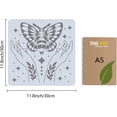 thumbnail image 2 of 12x12" Butterfly Painting Templates Hand of Hope Drawing Stencils Large Reusable Plastic Square Star Witch Magical Decoration Stencil Sign for Painting on Wood Wall Floor Tile Decor Crafts, 2 of 9