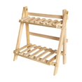 thumbnail image 4 of Estante de almacenamiento de madera,Organizador de estantes de madera Expositor de estantes escalonados de madera,Organizador de maquillaje de escritorio Estantes de almacenamiento,Organizador, 4 of 8