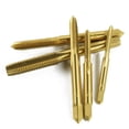 thumbnail image 5 of Graflsoa 5-Piece High-Speed Steel Hand Tap Set with Titanium Coating for Precision Threading on Aluminum and Iron Plates, 5 of 5