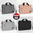 thumbnail image 6 of Laptop bag Sleeve Case Shoulder handBag for M1 M2 14 15 15.6 17 inch Macbook Air Pro 13.3  Asus Dell Notebook Briefcases (MODEL 3-DEEP GREY,17.3inch), 6 of 6