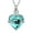 Light Blue, variant on Personlized Heart Urn Necklace for Ashes Cremation Jewerly, Birthstone Crystal Pendant Necklace for Women Men Memorial Jewelry Ashes Keepsake Lockets Holder