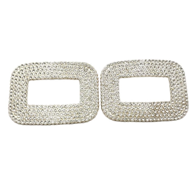 2pcs Clips de de cristal Hebilla de para accesorios de decoración de
