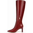 thumbnail image 2 of Sam Edelman Women's Sylvia Cabernet Red Knee High Boot 8M, 2 of 4