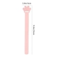 thumbnail image 2 of OULII Pink TPR Toilet Seat Accessory 10Pcs for Easy Installation and Prevention, 2 of 8