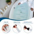 thumbnail image 3 of Adhesivos para bañera Homergy, antideslizantes, 24 unidades, transparentes, 3 of 8