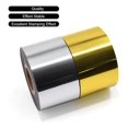 thumbnail image 3 of Hot Stamping Foil Paper with 1.5x400ft,Hot Foil Stamping Paper for Leather Bronzing Machine DIY Decoration Silver & Gold, 3 of 5