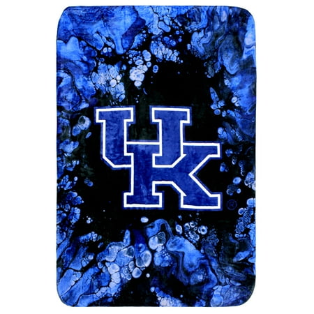 College Covers Kentucky Wildcats Sublimated Soft Throw Blanket 30 x 40