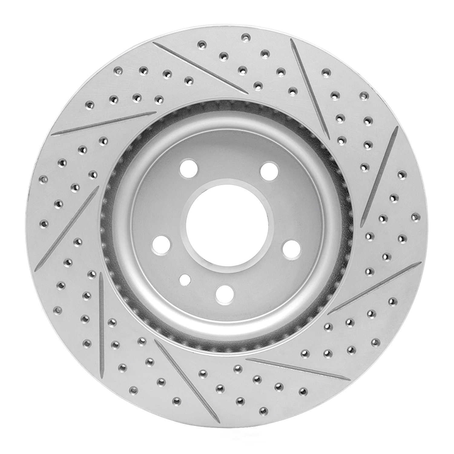 Dynamic Friction Company 830-54094L DFC Geoperformance Rotor - Drilled and Slotted
