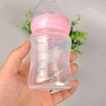 thumbnail image 2 of Baby Bottle, 6 oz (1-Count), Newborn Essentials, Slow Flow Bottles with Silicone Nipple, Unisex Baby Bottles, 2 of 3