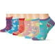 thumbnail image 2 of Socks Women's 6 Pair Pack Fun Food and Beverage Novelty Low Cut No Show Socks, Happy Hour (Pink Assorted), Shoe Size: 4-10, 2 of 4