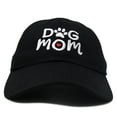 thumbnail image 4 of DALIX Dog Mom Baseball Cap Women's Hats Dad Hat in Black, 4 of 7