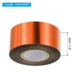 thumbnail image 2 of Uxcell 1.2"x400Ft Hot Stamping Foil Paper,Heat Transfer Stamping Paper Foil Roll,Bronze, 2 of 6