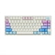thumbnail image 2 of Teclas de 150 Teclas Teclas de Teclado de Material PBT Teclas de Sublimación de Perfil de Cereza para la Mayoría de los Teclados Mecánicos C, 2 of 5