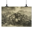 thumbnail image 2 of Print: General Custer's Death Struggle. The Battle Of The Little Big Horn, 2 of 4