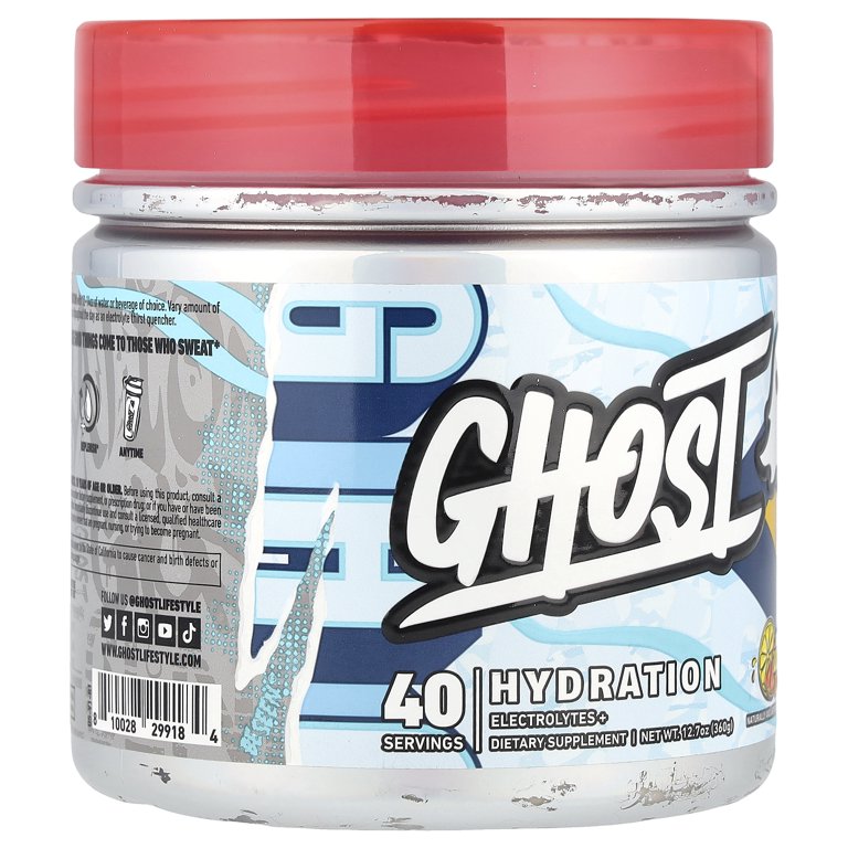 Ghost Hydration, Lemon Crush, 12.7 oz (360 g) - Walmart.com