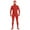 Red, variant on TAIAOJING Unisex Full Body Open Face Bodysuit Stretch Zentai Jumpsuit Dance For Performance Party Adult