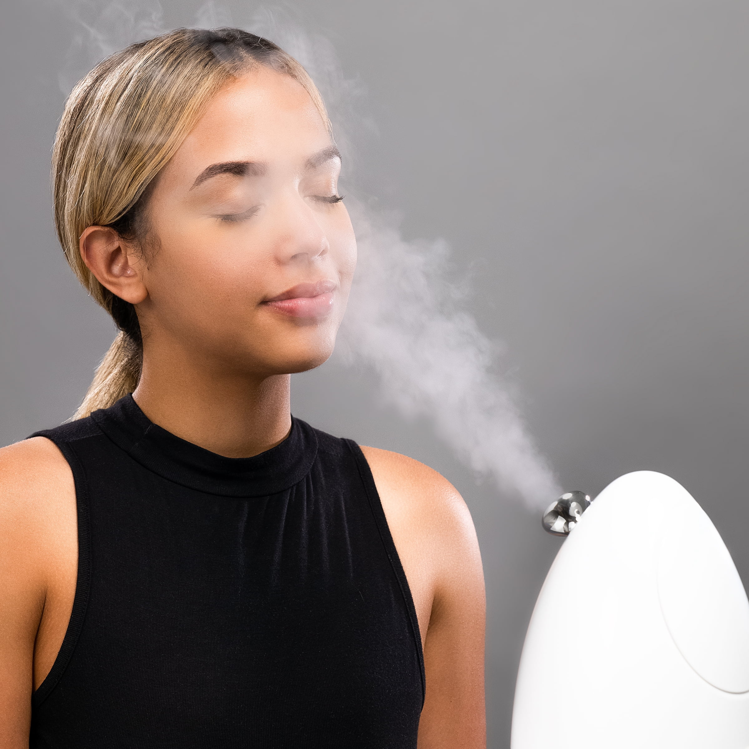 Spa Sciences CIRRA Facial Steamer with UVC Sanitizing, Aromatherapy, Hydration & Pore Cleanser